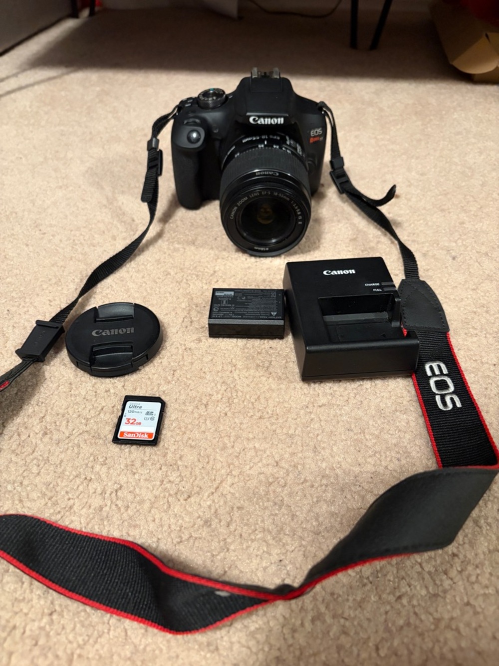 Canon EOS Rebel T7 DSLR Camera Kit